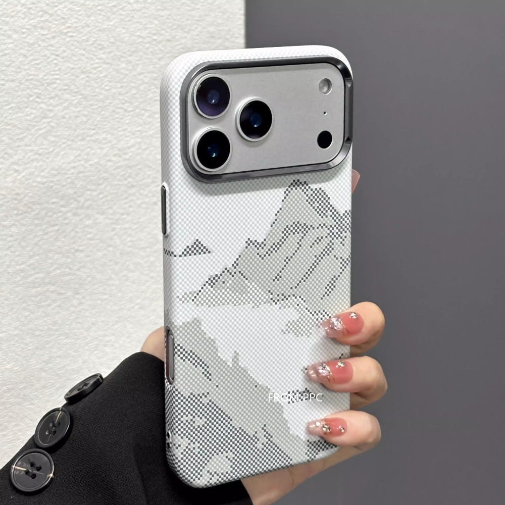 Camera Lens Protector - حافظة سنو ماونتن المغناطيسية لهاتف آيفون
