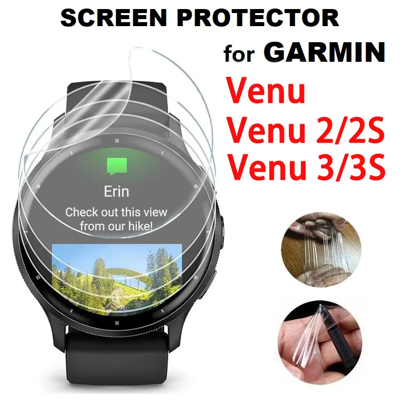 Hydrogel Screen Protector - هيدروجيل فيلم للغارمين Venu 3 3s
