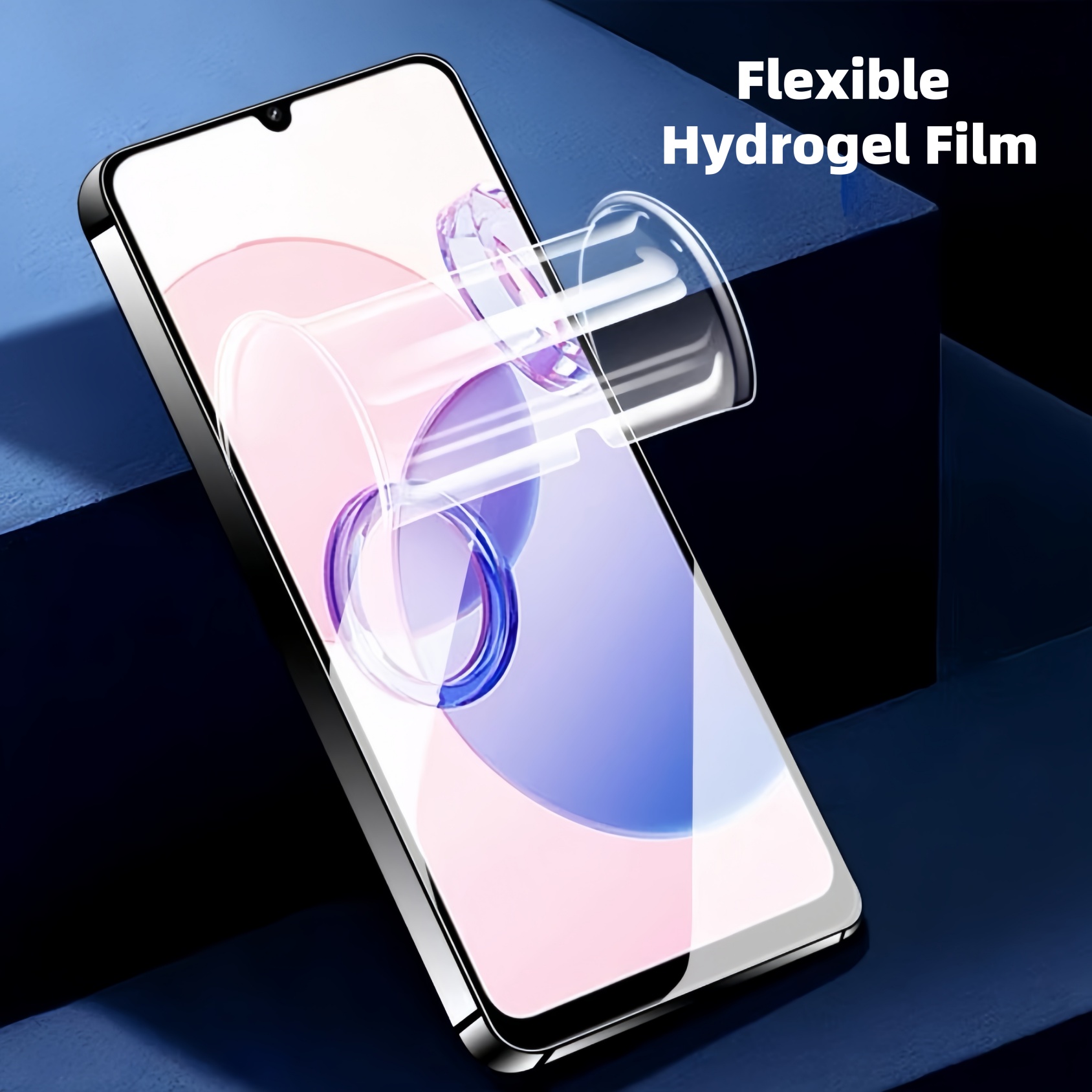 Flexible Tpu Film - عبوة من قطعتين من واقي الشاشة