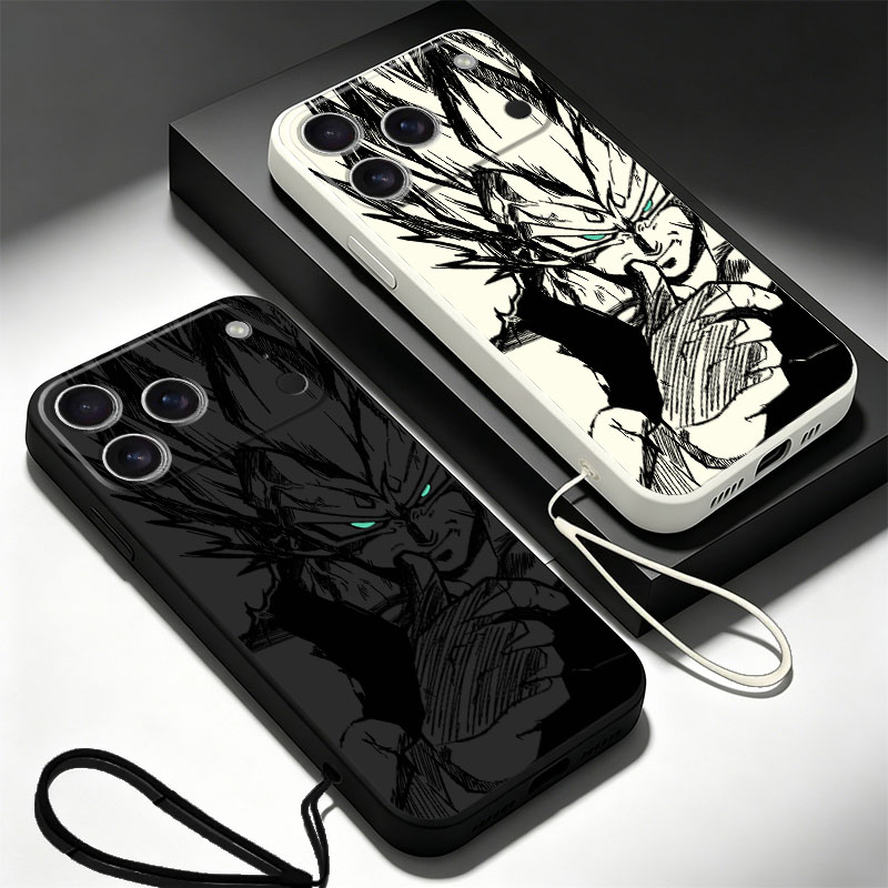 Apple Iphone 16 - غطاء هاتف سوبر فيجيتا دراغون بول
