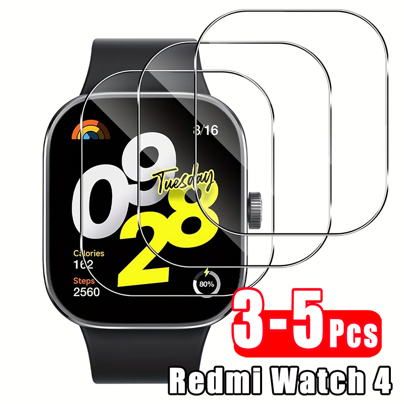 Smartwatch Screen Film - 3-5 قطع من الزجاج المقسى الفاخر