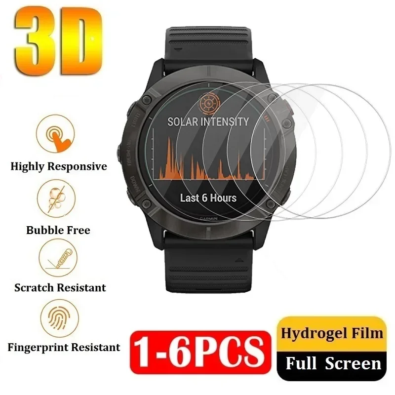 Hydrogel Screen Protector - طبقة هيدروجيل واقية على Garmin Fenix
