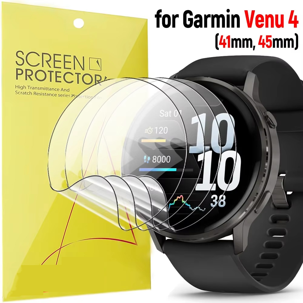 Hydrogel Screen Protector - لينة هيدروجيل فيلم ل Garmin Venu