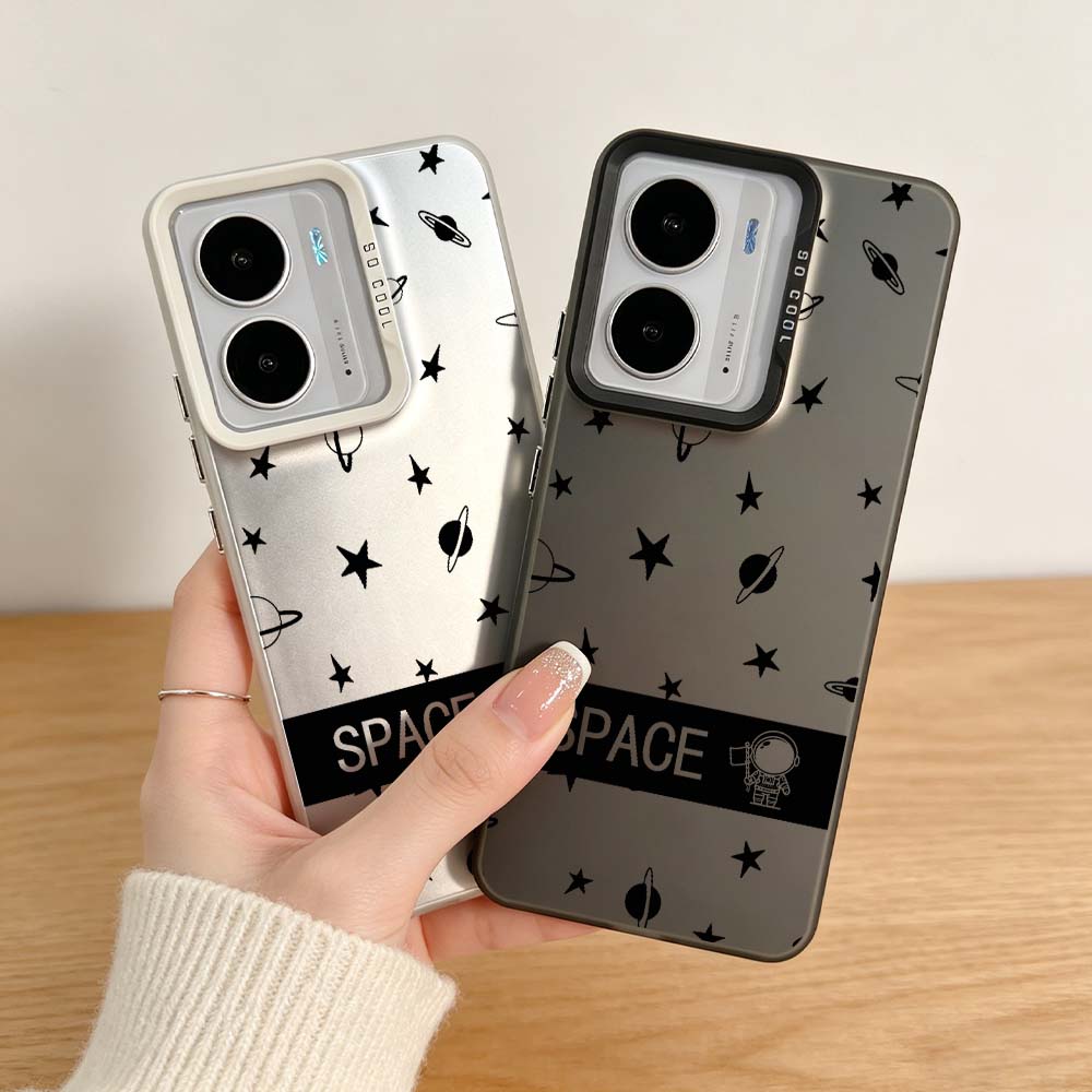 Realme C67 - غطاء هاتف بتصميم نجوم الفضاء لـ