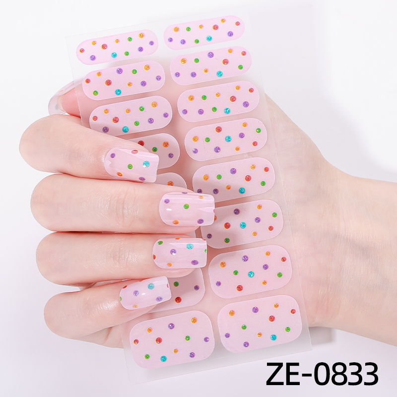 Full Cover Adhesive - ملصقات أظافر كاملة التغطية بـ 16