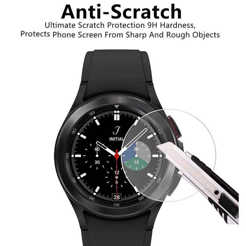 زجاج واقي متوافق مع ساعة ذكية  - مراجعة Smartwatch Screen Film وسعره