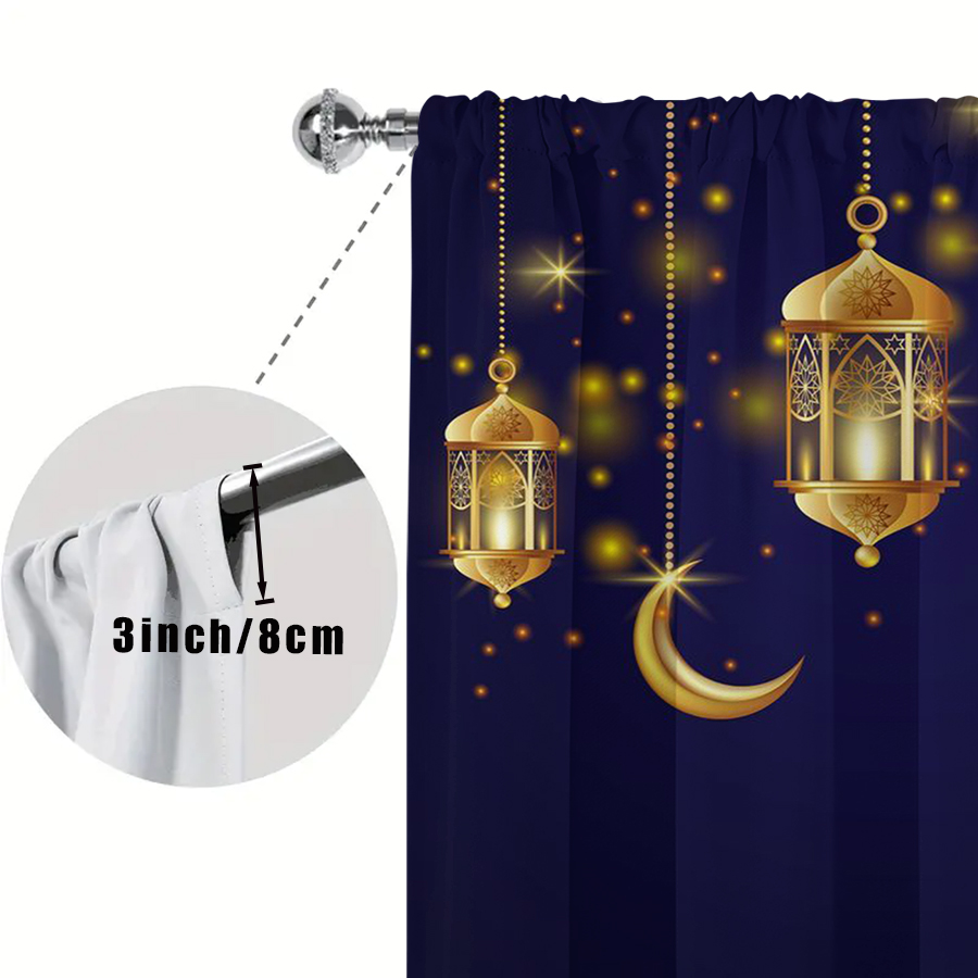 عبوتان من ستائر الفوانيس الذهب - مراجعة Privacy Filter 2Pack وسعره
