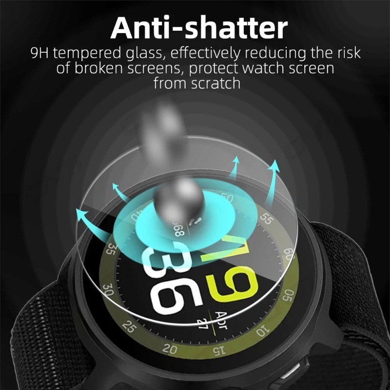 3-5 قطع من الزجاج المقسى لـ Su - مراجعة Smartwatch Screen Film وسعره