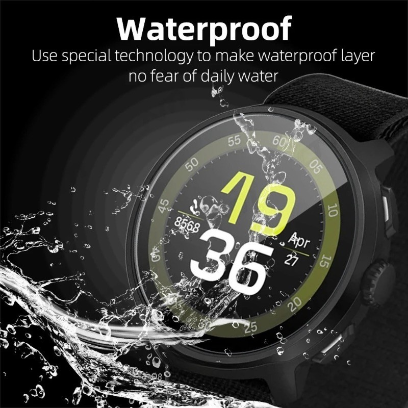 3-5 قطع من الزجاج المقسى لـ Su - مراجعة Smartwatch Screen Film وسعره