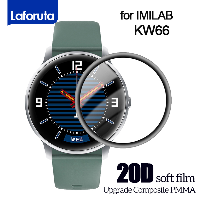 واقي شاشة 20D لساعة IMILAB KW6 - مراجعة Curved Edge Screen وسعره
