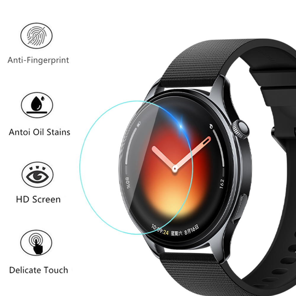 واقي شاشة من الزجاج المقسى لسا - مراجعة Smartwatch Screen Film وسعره