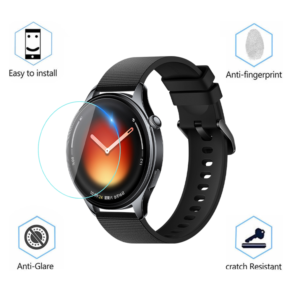 واقي شاشة من الزجاج المقسى لسا - مراجعة Smartwatch Screen Film وسعره