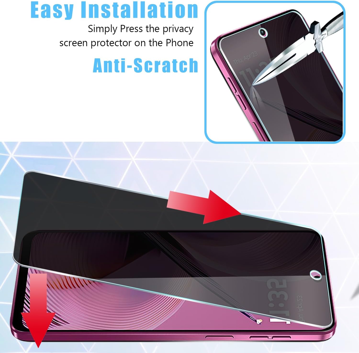 [عبوة من قطعتين] واقي شاشة زجا - مراجعة Privacy Filter 2Pack وسعره