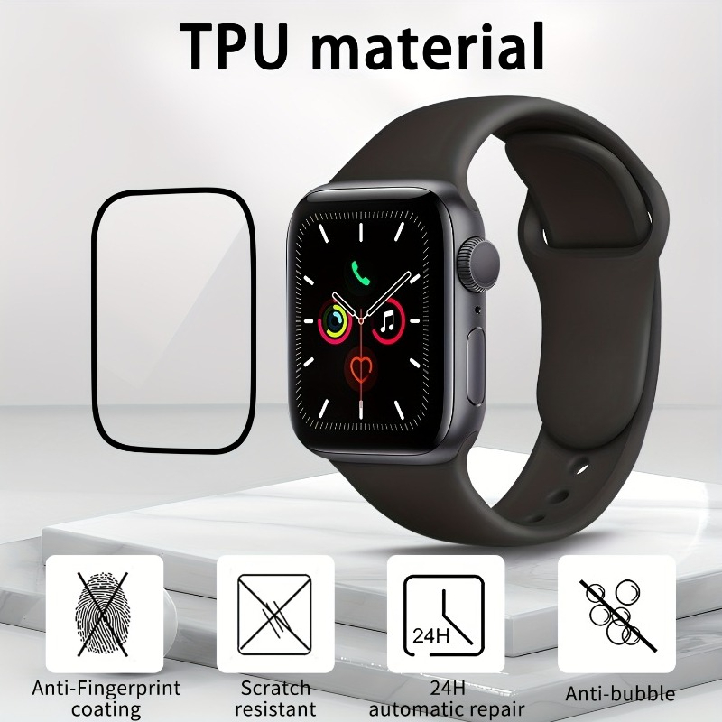 3 قطع واقي شاشة لساعة أبل ألتر - مراجعة Smartwatch Screen Film وسعره
