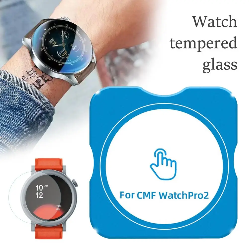 الزجاج المقسى لساعة CMF Pro 2  - مراجعة Smartwatch Screen Film وسعره