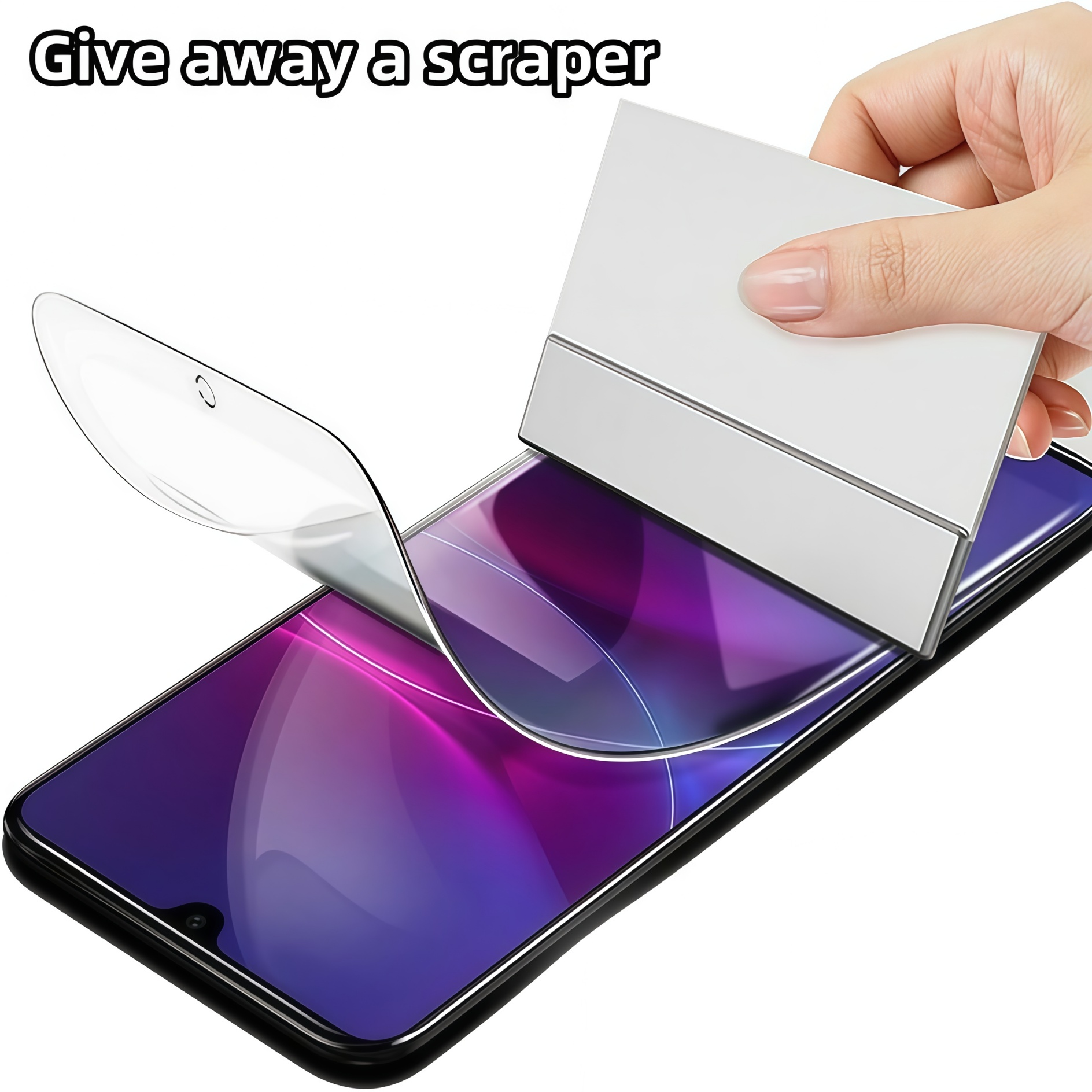 عبوة من قطعتين من واقي الشاشة  - مراجعة Flexible Tpu Film وسعره
