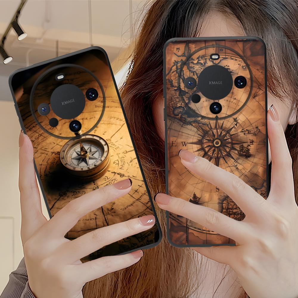 غطاء هاتف بتصميم البوصلة للإبح - مراجعة Huawei Mate 60 وسعره