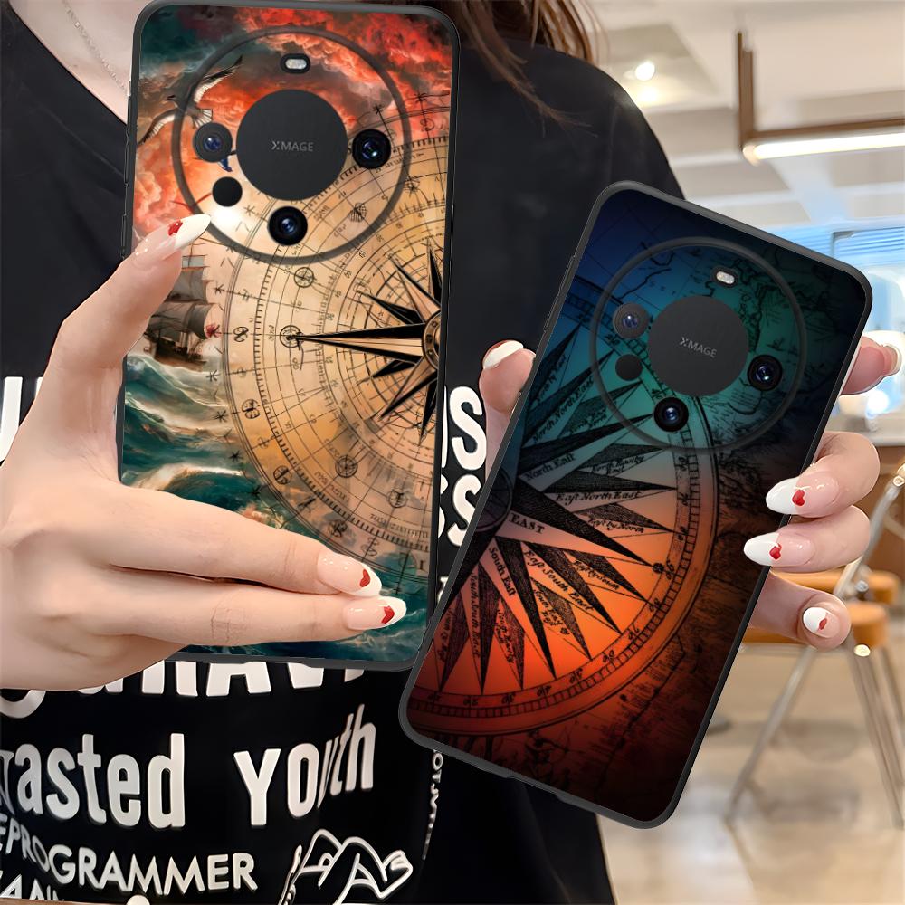 غطاء هاتف بتصميم البوصلة للإبح - مراجعة Huawei Mate 60 وسعره
