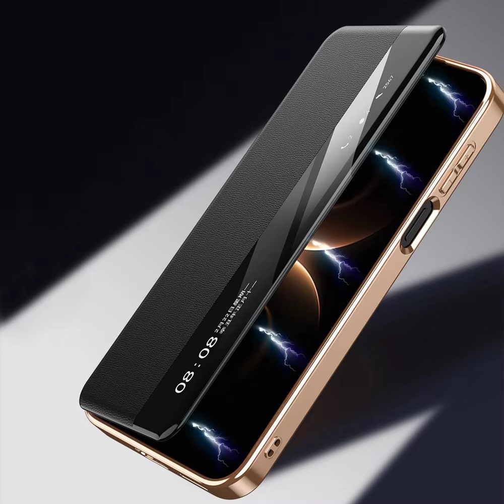 حافظة هاتف ذكية من الجلد الطبي - مراجعة Huawei Pura 70 وسعره