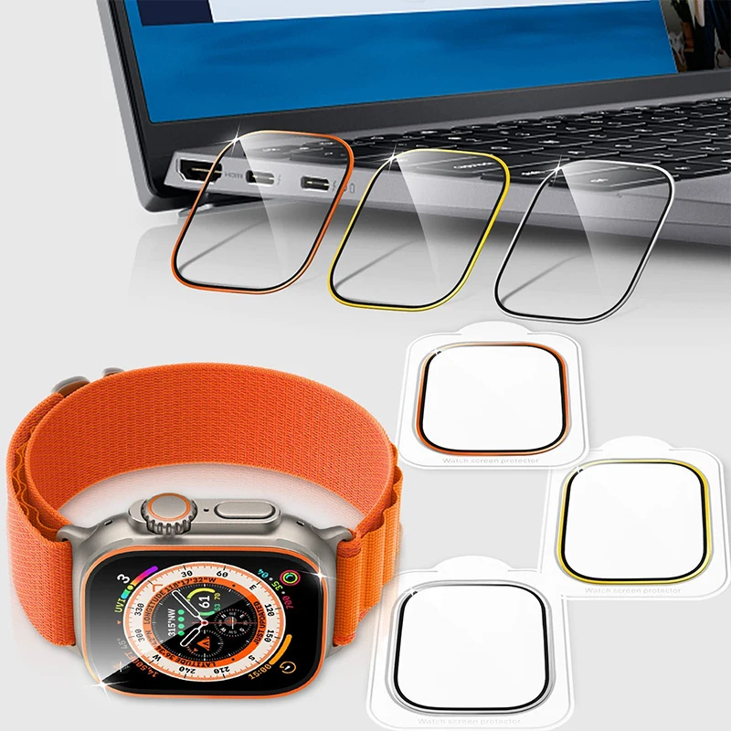 واقي شاشة من الزجاج المقسى لسا - مراجعة Smartwatch Screen Film وسعره