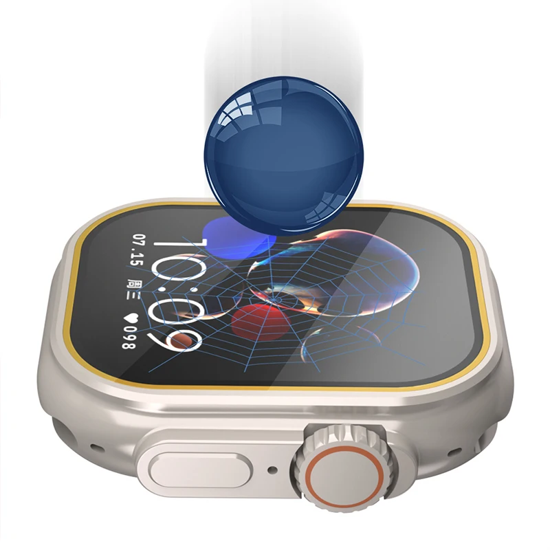 واقي شاشة من الزجاج المقسى لسا - مراجعة Smartwatch Screen Film وسعره