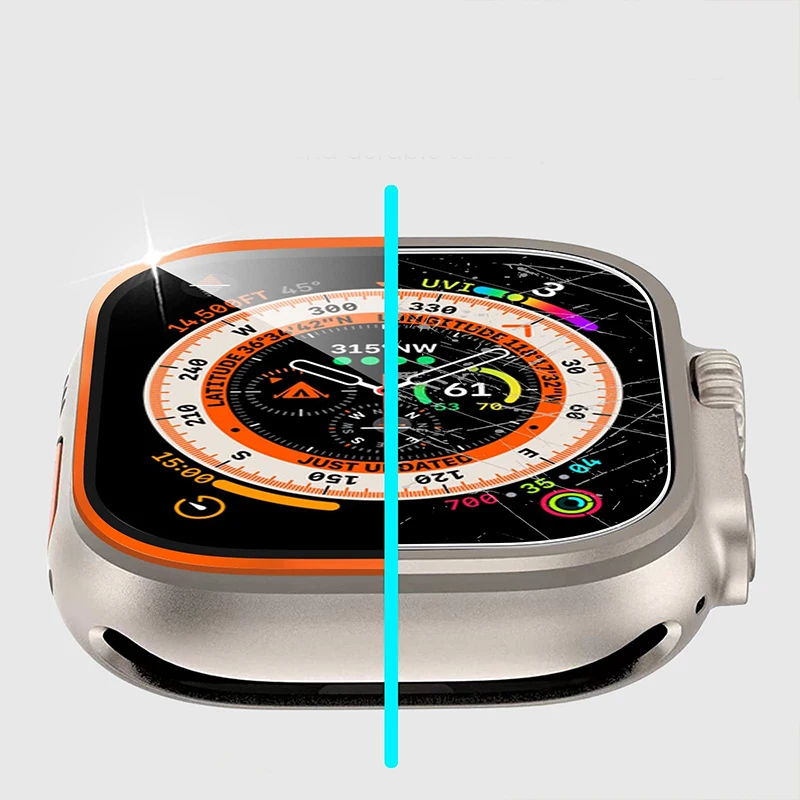 واقي شاشة من الزجاج المقسى لسا - مراجعة Smartwatch Screen Film وسعره