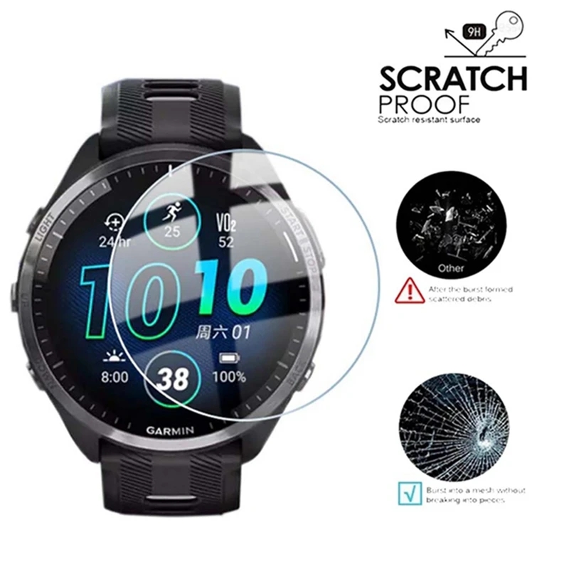 Smartwatch اكسسوارات الزجاج ال - مراجعة Smartwatch Screen Film وسعره