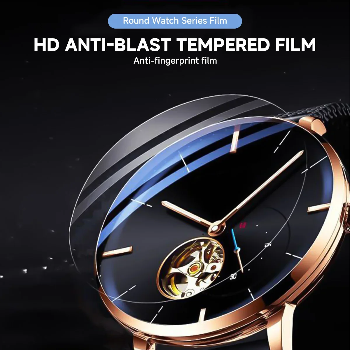 واقي شاشة ساعة ذكية من الزجاج  - مراجعة Smartwatch Screen Film وسعره