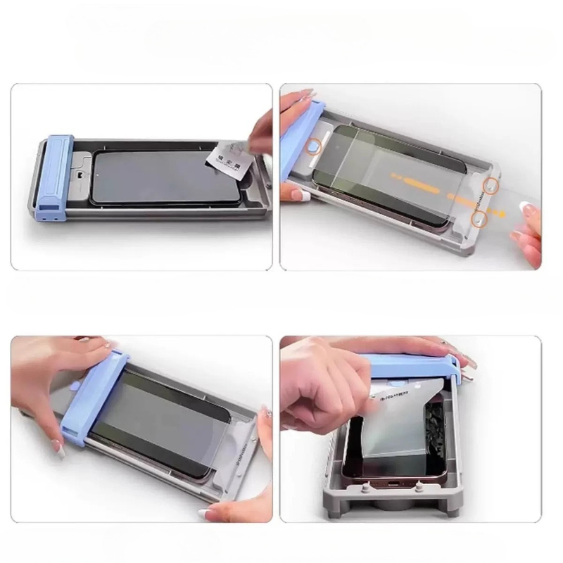 واقي شاشة زجاجي مقوى كامل اللص - مراجعة Screen Alignment Tool وسعره