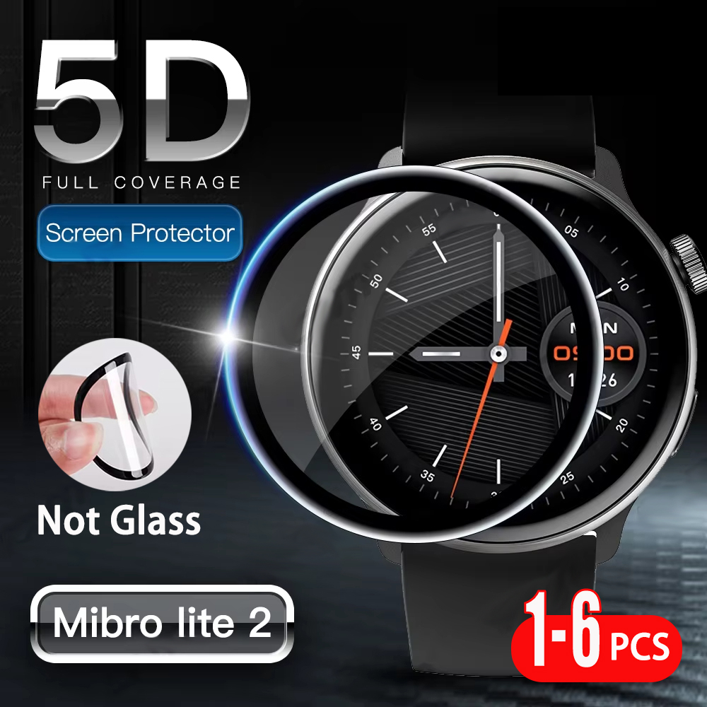 طبقة رقيقة واقية ل Mibro Lite  - مراجعة Curved Edge Screen وسعره