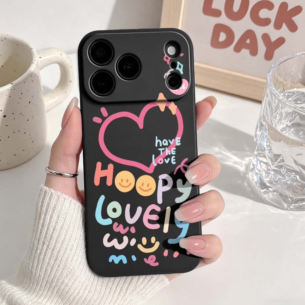غطاء هاتف كرتوني بتصميم قلب سع - مراجعة Apple Iphone 16 وسعره