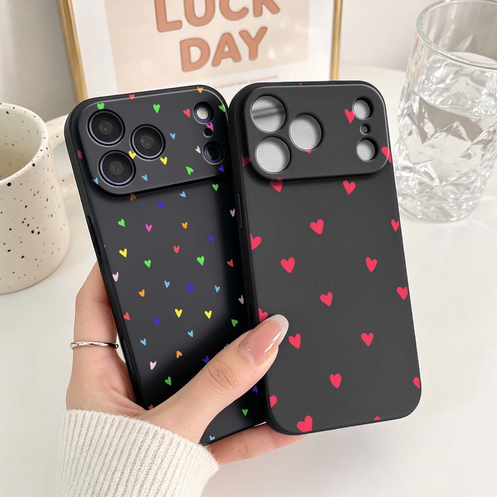 غطاء هاتف كرتوني بتصميم قلب سع - مراجعة Apple Iphone 16 وسعره