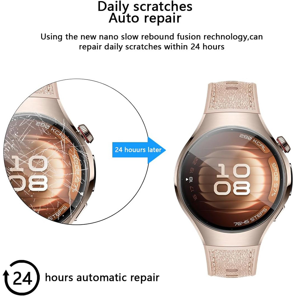 لهواوي ساعة 5 42/46 مللي متر س - مراجعة Hydrogel Screen Protector وسعره
